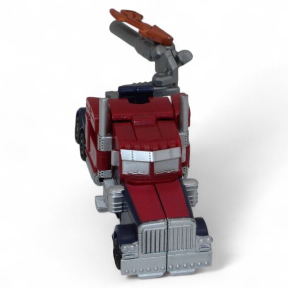 Transformers Dark Of The Moon Battle Steel Optimus Prime Action Figure - Picture 7 of 8